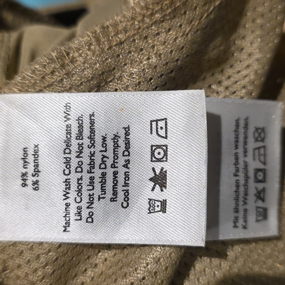 Women's Tan Shorts Eddie Bauer Sz16 - Picture 5 of 5